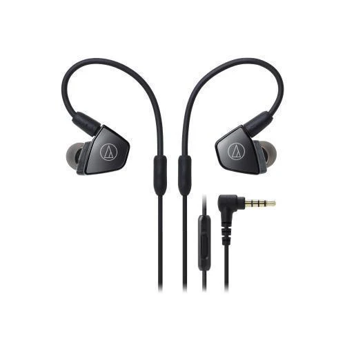 Audio-Technica ATH-LS300iS In-Ear Triple Armature Driver Headphones with In-line Mic & Control